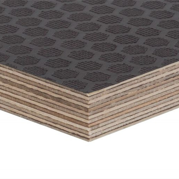 Hexagonal Anti-slip Film Faced Plywood